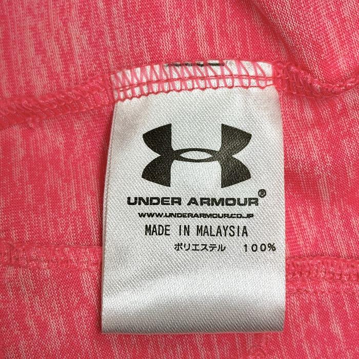 アンダーアーマー UNDER ARMOUR 薄手 パーカー ジップアップ ラグラン 長袖 カットソー ポリ100% LL XL ヘザーピンク レディース | UNDER ARMOUR | 04