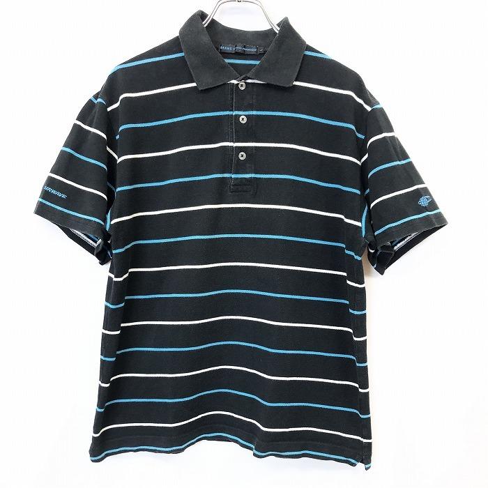 Beams Honda Airwave ビームス ホンダ L メンズ 男性 ポロシャツ 鹿の子 ボーダー 半袖 日本製 綿100 ブラック ブルー ホワイト Cs Undo Rowa ヤフー店 通販 Yahoo ショッピング
