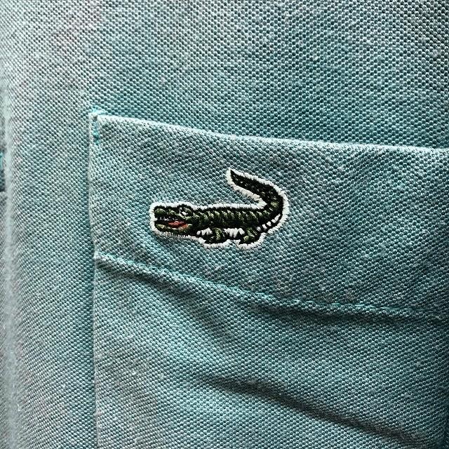 クロコダイル Crocodile ポロシャツ 鹿の子 胸ポケット ロゴ刺繍 クロコダイル Crocodile ポロシャツ 鹿の子 胸ポケット ロゴ刺繍