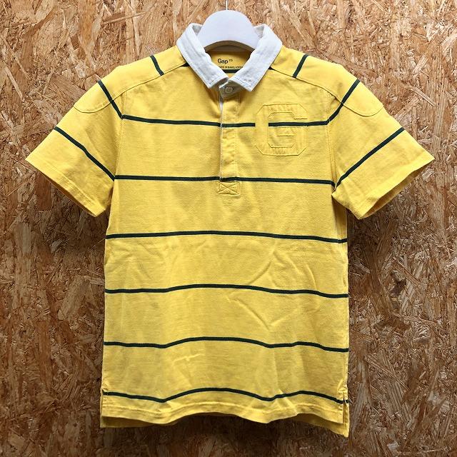 Gap ギャップ Xsサイズ メンズ レディース ラガーシャツ ボーダー柄 プラスチックボタン ロングテール 半袖 綿100 イエロー グリーン Cs Undo Rowa ヤフー店 通販 Yahoo ショッピング
