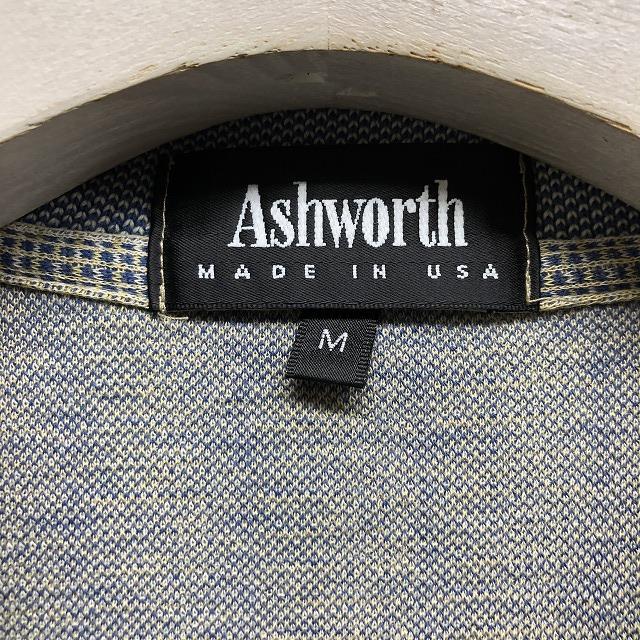 ASHWORTH アシュワース 【USA製】 Ashworth ポロシャツ ゴルフ