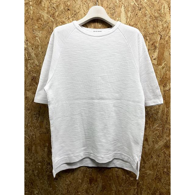 Azul By Moussy アズールバイマウジー S メンズ サーマルtシャツ ワッフル ロングテールカットソー ラグラン 無地 半袖 綿100 ホワイト 白 Cs Undo Rowa ヤフー店 通販 Yahoo ショッピング