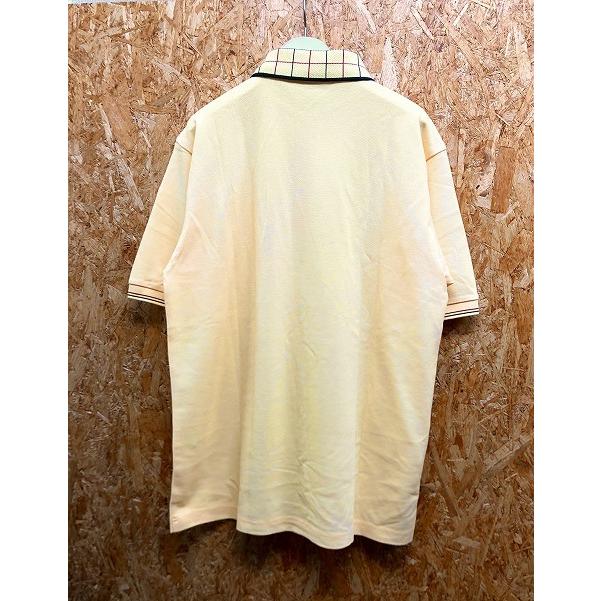 MAXFLI マックスフライ SA メンズ ポロシャツ ゴルフ 鹿の子 襟にチェック柄 胸ポケット カットソー 半袖 綿×ポリ クリームイエロー |  | 05