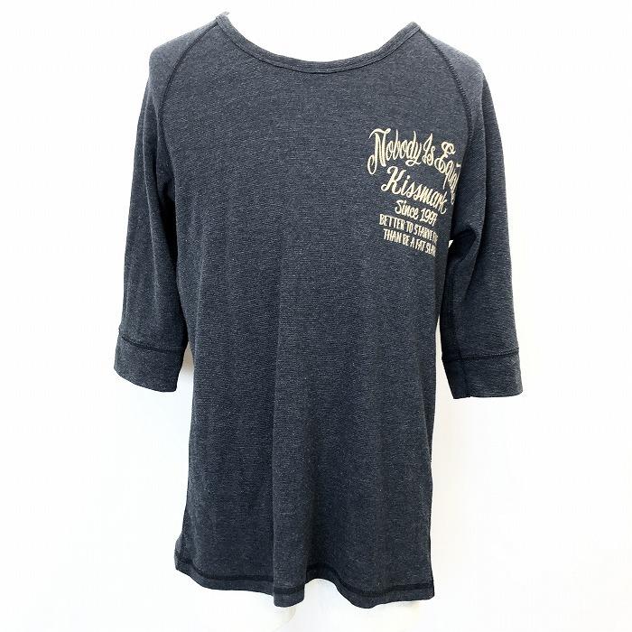 kissmark キスマーク O (XL) メンズ ストレッチカットソー T kissmark キスマーク O (XL) メンズ ストレッチカットソー T