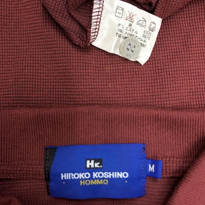 HIROKO KOSHINO ヒロココシノ オム HOMME ポロシャツ カットソー HIROKO KOSHINO ヒロココシノ オム HOMME ポロシャツ カットソー
