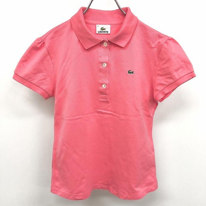 LACOSTE ラコステ 42 レディース ポロシャツ カットソー スリム LACOSTE ラコステ 42 レディース ポロシャツ カットソー スリム