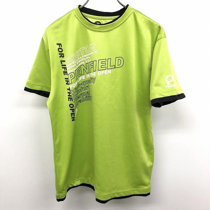 完売前に【yardsale】UK発 Pencil ペンシル Tシャツ 半袖 ロゴ PEN FIELD ペンフィールド スポーツシャツ Tシャツ カットソー