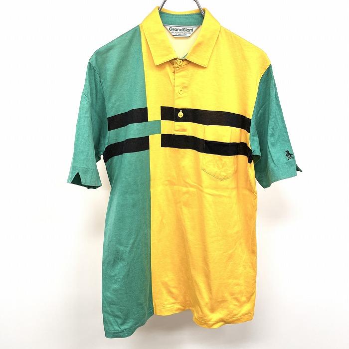 Munsingwear Grand Slam ゴルフ ポロシャツ Tシャツ生地 半袖 綿100% 2