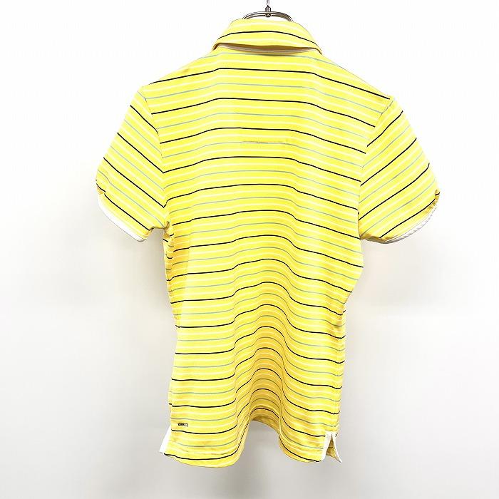 adidas（アディダス） ゴルフシャツ ポロシャツ ボーダー 半袖