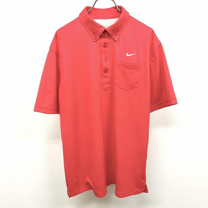 MALBON GOLF ×Nike レッド ポロシャツ XL 美品 Malbon Golf x Nike Golf Youth Girls Dri-Fit Victory Polo