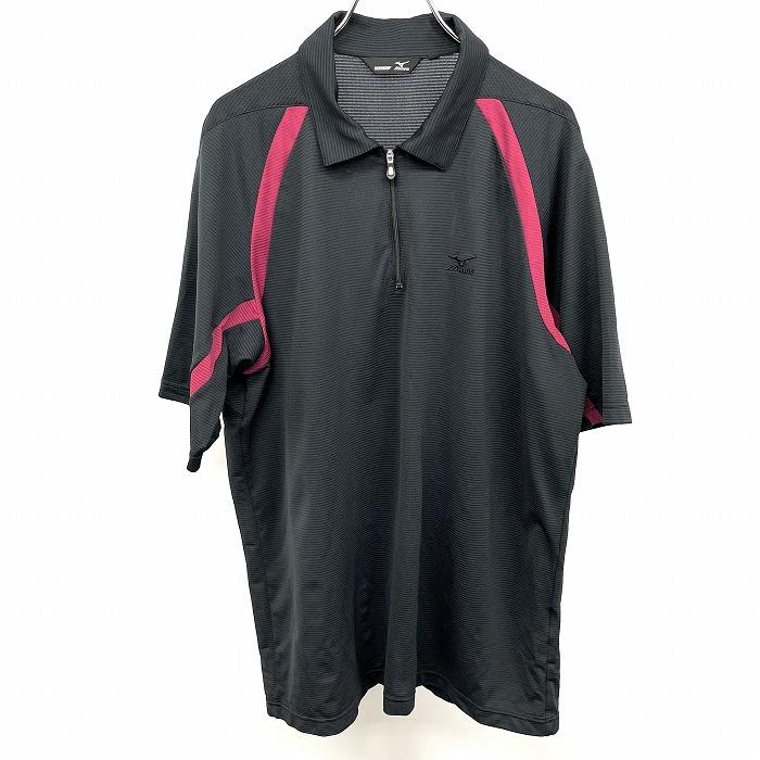 ミズノ　ポロシャツ MIZUNO ミズノ ゴルフ mizuno GOLF ポロシャツ ボーダー