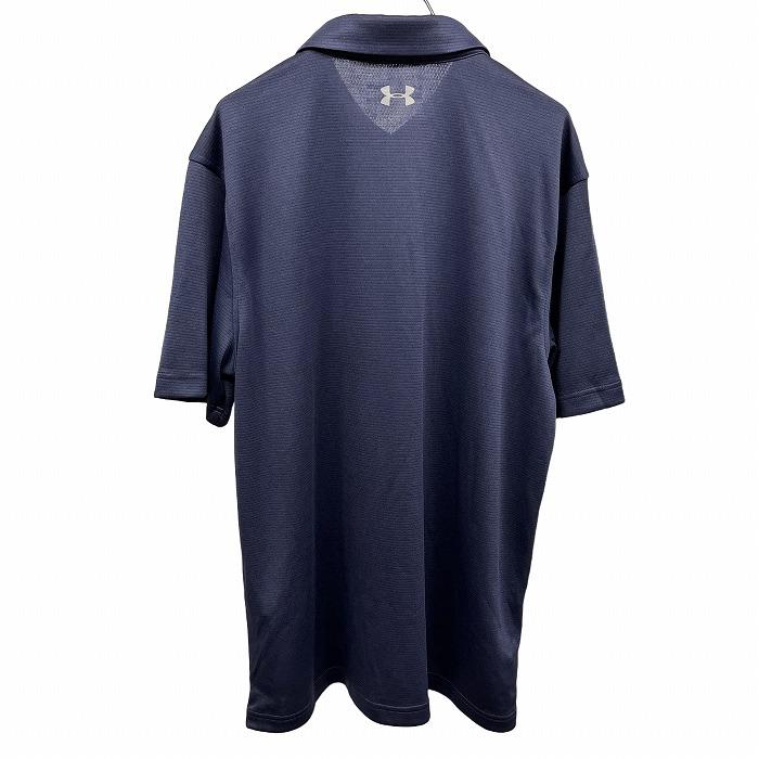 UNDER ARMOUR（アンダーアーマー） ポロシャツ マイクロリブボーダー