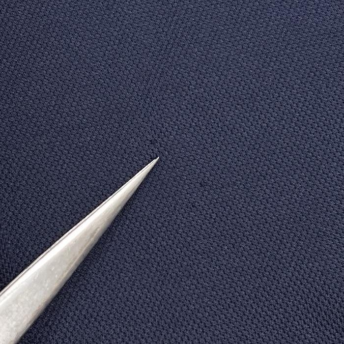 リンクス ゴルフ LYNX GOLF ハイネック ポロシャツ ハーフジップ ボーダー 半袖 ロゴ刺繍 ポケット ポリ100% M ネイビー 紺×白 メンズ | Lynx | 03