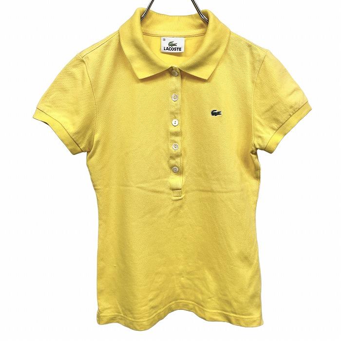 LACOSTE（ラコステ） ポロシャツ 鹿の子 小さいサイズ 半袖 ワニの刺繍