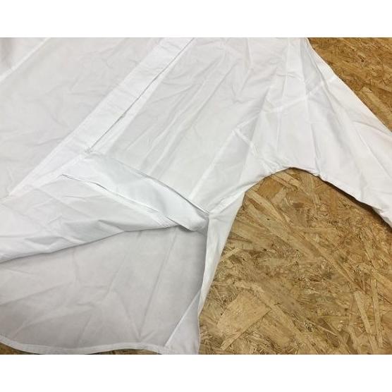 MAISON DE COLOR メゾンドカラー サイズ不明 レディース デザインシャツ フライフロント 無地 緩めのシルエット 白 ホワイト |  | 02