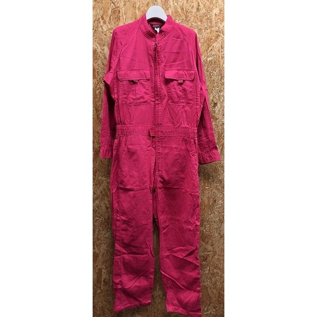 Sowa ソーワ Ll メンズ 若干薄手 つなぎ ツナギ 無地 カバーオール ボイラースーツ ジャンプスーツ 作業着 長袖 ラグラン 綿100 ピンク E001 Undo Rowa ヤフー店 通販 Yahoo ショッピング