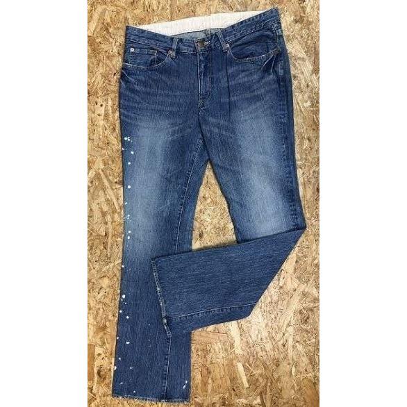 Tk Takeo Kikuchi タケオキクチ サイズ3 メンズ デニム パンツ ジーンズ Used加工 ドロッピング ペイント ブーツカット 綿100 ブルー 青 Jl Undo Rowa ヤフー店 通販 Yahoo ショッピング
