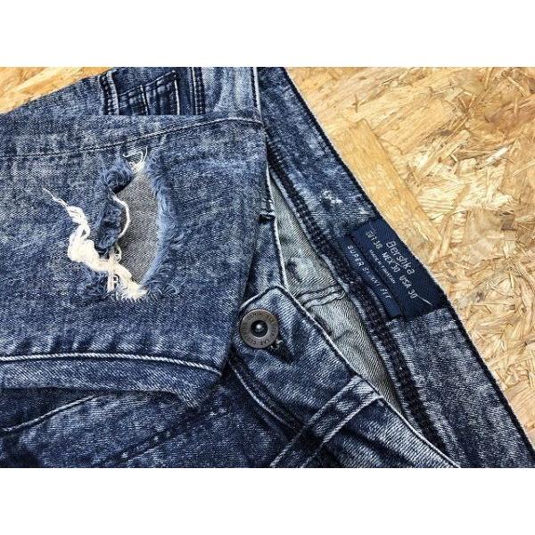 Bershka ベルシュカ サイズ38 レディース メンズ デニム パンツ ジーンズ クラッシュ加工 スキニー ストレッチ 薄青 ライトブルー Jl Undo Rowa ヤフー店 通販 Yahoo ショッピング