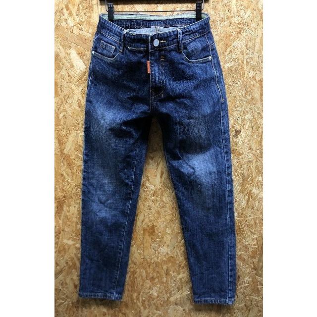 ブランド不明 サイズ34 メンズ デニム パンツ テーパード バックパッチ ジップフライ ジーンズ ロング 綿 ポリウレタン ブルー 青 Jl Undo Rowa ヤフー店 通販 Yahoo ショッピング