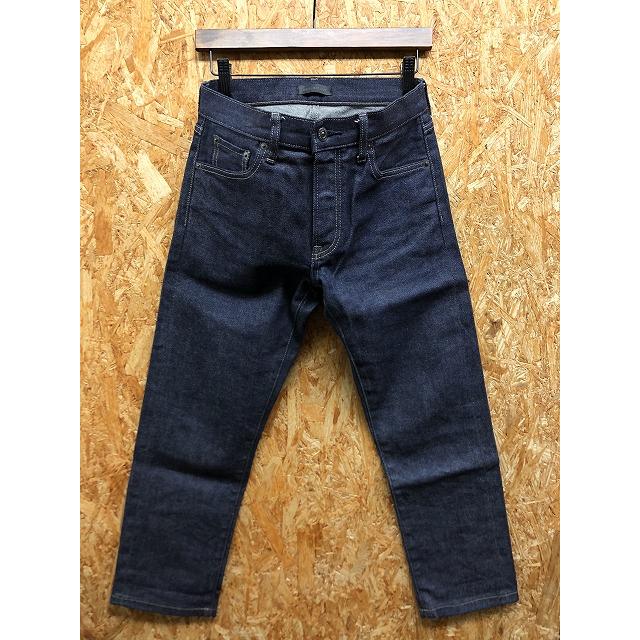 コラボ Uniqlo Kaihara ユニクロ カイハラ 29 メンズ クロップド デニム パンツ テーパード ジーンズ 綿 ポリウレタン ネイビー系 Jl Undo Rowa ヤフー店 通販 Yahoo ショッピング