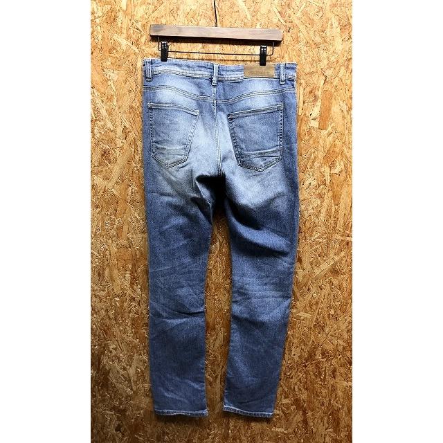 Bershka ベルシュカ 32 レディース メンズ デニム パンツ Sklinny Fit ジーンズ テーパード Used加工 ジップフライ ブルー 青 Jl Undo Rowa ヤフー店 通販 Yahoo ショッピング