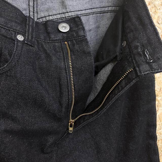 レイジブルー RAGEBLUE デニム パンツ ジーンズ ロング ジップフライ 無地 ワーク カジュアル 綿100% F ブラック 黒 レディース | RAGEBLUE | 02