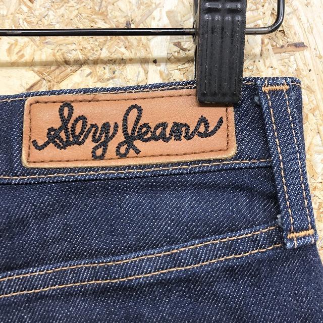 【日本製】 SLY JEANS スライ 26 レディース デニム スキニーパンツ ジーンズ テーパード 股上深め ロング 綿×ポリウレタン ブルー 青｜undo-rowa｜04