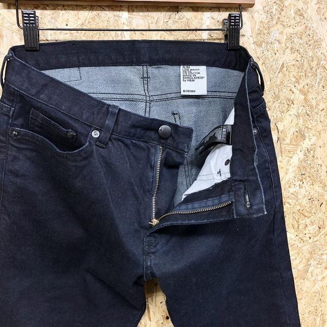 H M エイチアンドエム 28 メンズ ストレッチデニム パンツ ジーンズ Slim Low Waist ロング ウエストにロゴラベル ネイビー 紺 Jl Undo Rowa ヤフー店 通販 Yahoo ショッピング