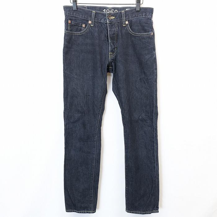 Gap ギャップ 30 メンズ デニム パンツ ジーンズ ジーパン ストレート ボトムス Slim スリム 赤耳 ロング ボタンフライ 綿100 ネイビー 紺 Jl Undo Rowa ヤフー店 通販 Yahoo ショッピング