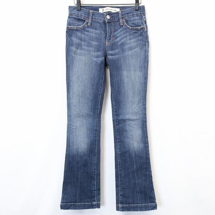 Gap ギャップ 00r レディース デニム パンツ ジーンズ ジーパン フレア 若干ストレッチ Used加工 ジップフライ 綿 ポリウレタン ブルー 青 Jl Undo Rowa ヤフー店 通販 Yahoo ショッピング