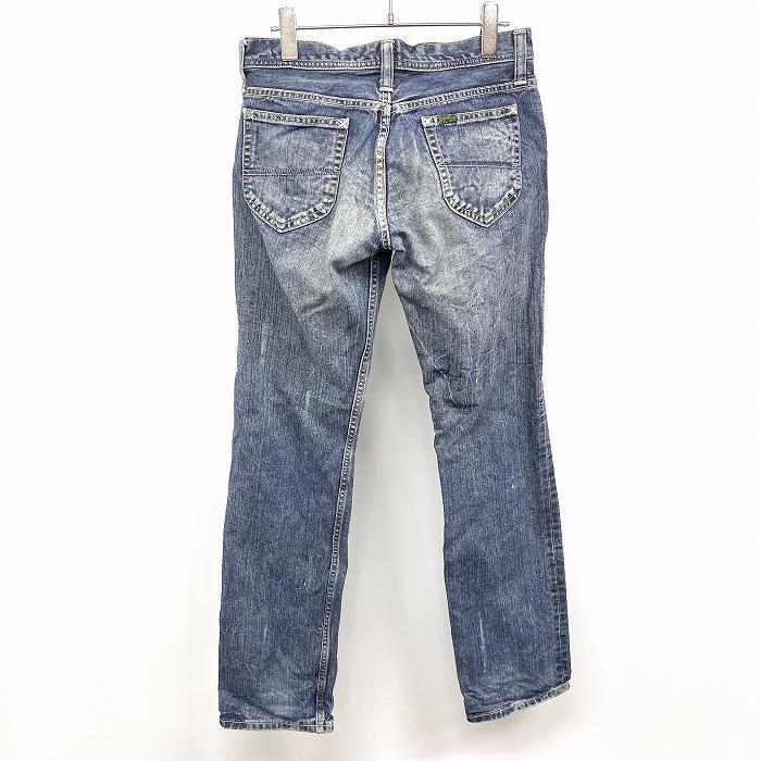 Lee リー デニム パンツ ジーンズ ジーパン ストレート USED加工