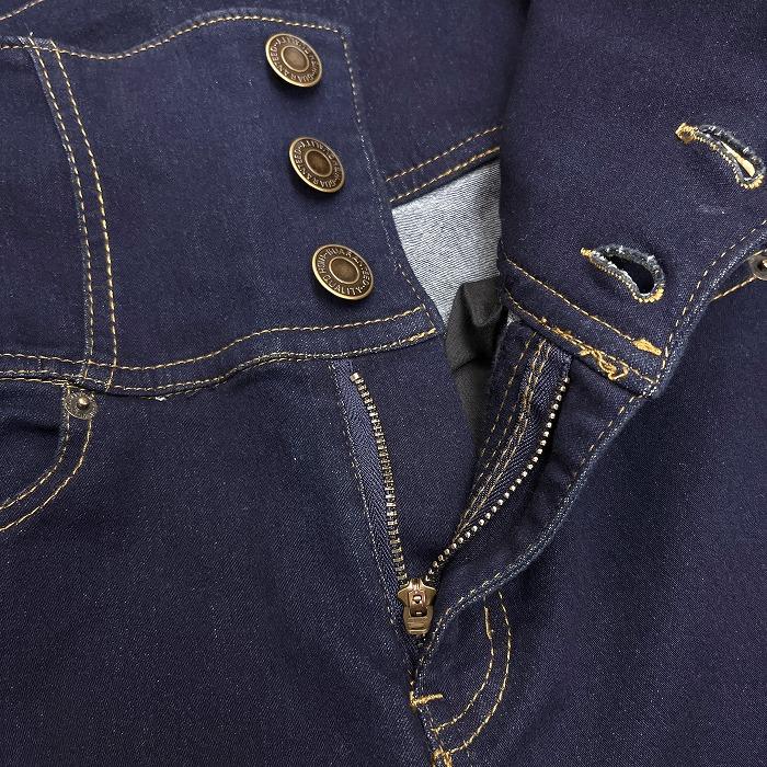 fan ファン 【新品】FUN ハイウエスト スキニー デニム パンツ