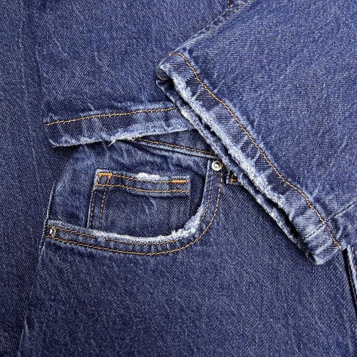 ZARA（ザラ） デニム パンツ ジーンズ ジーパン テーパード USED加工