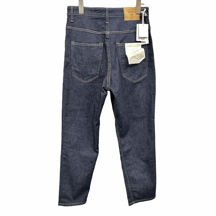 ドミンゴ 【新品】D.M.G. デニム パンツ ジーンズ テーパード ストレッチ 綿×ポリエステル×ポリウレタン(ラベル：牛革) M 青 レディース | DOMINGO | 02