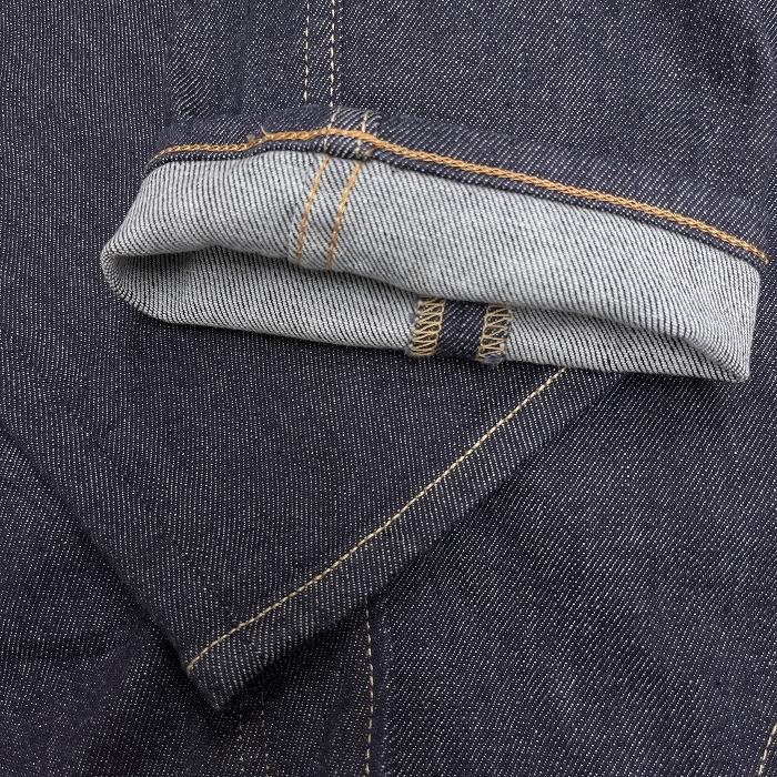 ドミンゴ 【新品】D.M.G. デニム パンツ ジーンズ テーパード ストレッチ 綿×ポリエステル×ポリウレタン(ラベル：牛革) M 青 レディース | DOMINGO | 03