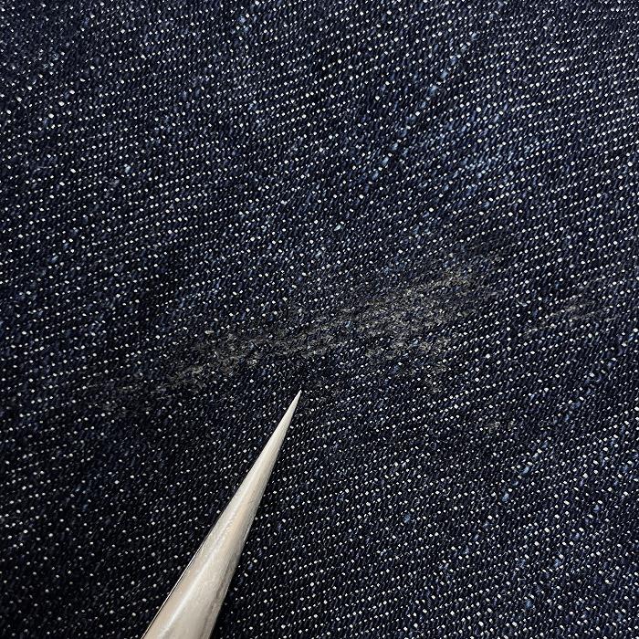 ブルーウェイ デニム フレア パンツ ブーツカット ジーンズ ローライズ USED加工 綿100% L (66) ネイビー 紺×茶×赤 レディース |  | 06