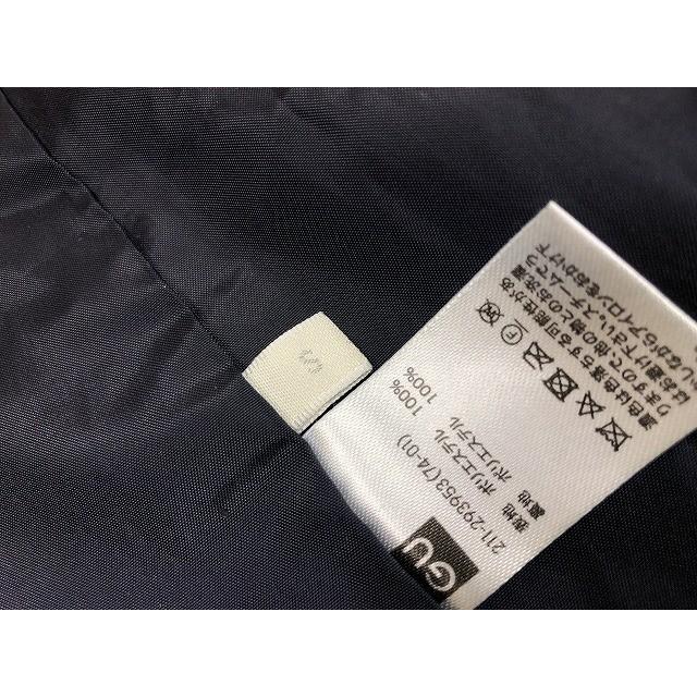 Gu ジーユー Sサイズ レディース テーラードジャケット ノッチドラペル 総裏地 ノーベント 長袖 ポリエステル100 ネイビー 紺 Kl Undo Rowa ヤフー店 通販 Yahoo ショッピング