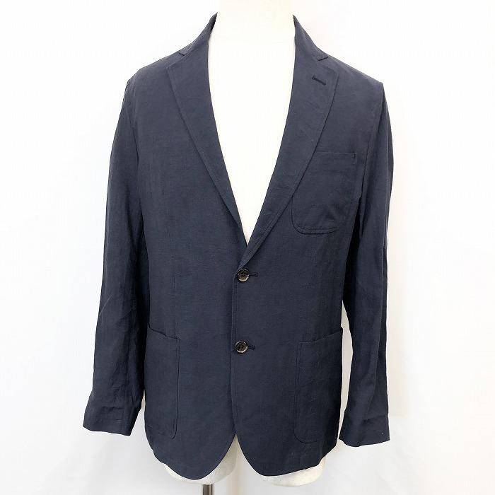 Aramis アラミス M メンズ 薄手 テーラードジャケット 後ろ身頃肩だけ裏地 2つボタン 無地 長袖 サイドベンツ 服 ポリ 麻 綿 ネイビー 紺 Kl Undo Rowa ヤフー店 通販 Yahoo ショッピング