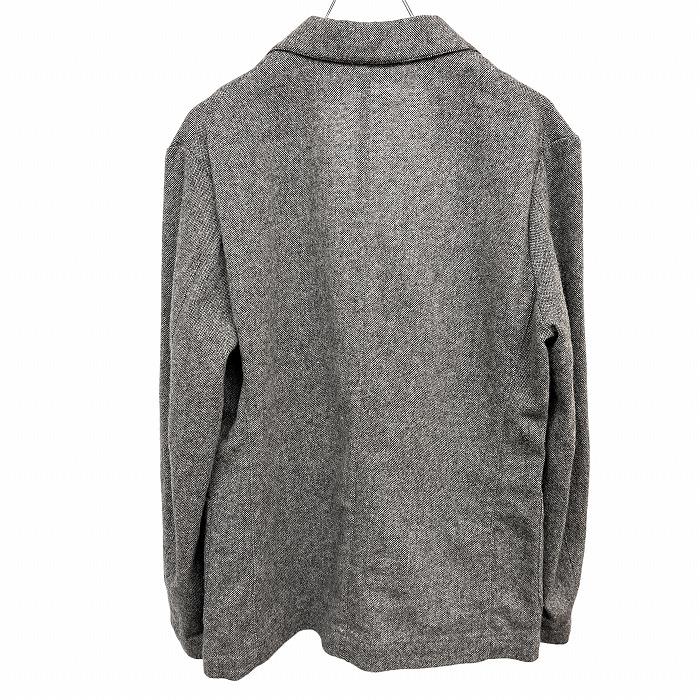 Journal Standard TRISECT 微起毛 テーラードジャケット 無地 裏地は背中の肩のみ 毛×ポリ×その他×ナイロン S ヘザーグレー メンズ | Journal Standard TRISECT | 01