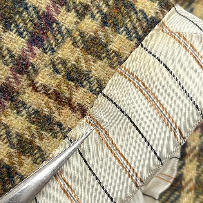 PEYTON PLACE FOR MEN MANIC テーラードジャケット チェック 毛