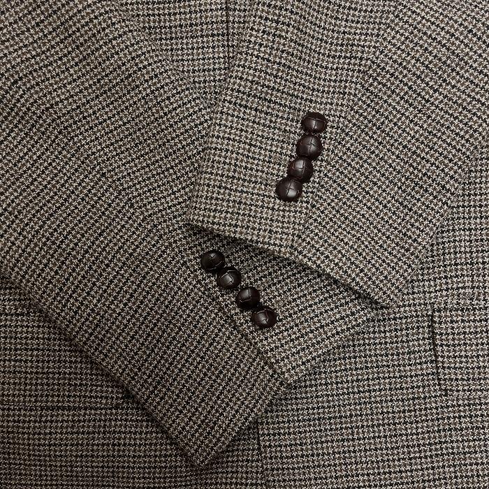 ターン|ニッケ TERN|NIKKE テーラードジャケット 千鳥格子 総裏地 長袖