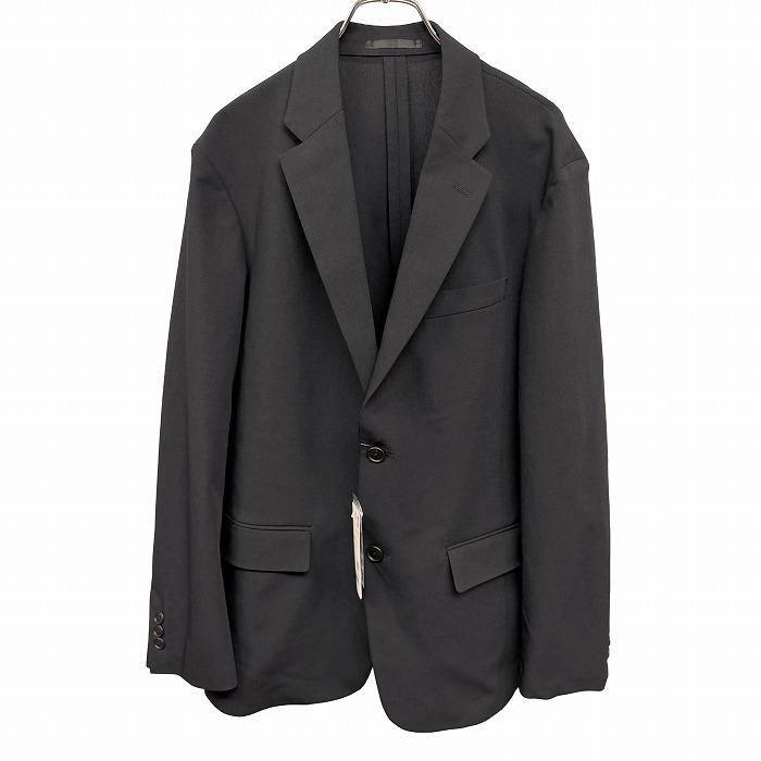 ユニクロ 【新品】UNIQLO 感動ジャケット 裏地無し 無地 2つボタン留め センターベント 長袖 ポリ×複合繊維 L ダークネイビー 濃紺 メンズ | ユニクロ