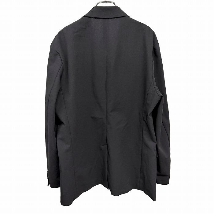 ユニクロ 【新品】UNIQLO 感動ジャケット 裏地無し 無地 2つボタン留め センターベント 長袖 ポリ×複合繊維 L ダークネイビー 濃紺 メンズ | ユニクロ | 01