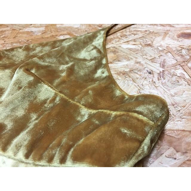 ビヨンド BEYOND ビスチェ トップス ベロア フリル ポリエステル100% イエローゴールド系 レディース | BEYOND | 02