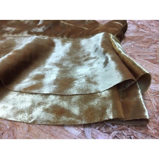 ビヨンド BEYOND ビスチェ トップス ベロア フリル ポリエステル100% イエローゴールド系 レディース | BEYOND | 04