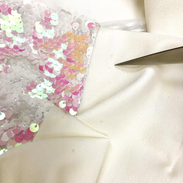 JUDISDIVA - M レディース ミニスカート スパングル スパンコール 裏地付 ポリエステル×綿×ポリウレタン ホワイト×オフホワイト×ピンク |  | 02