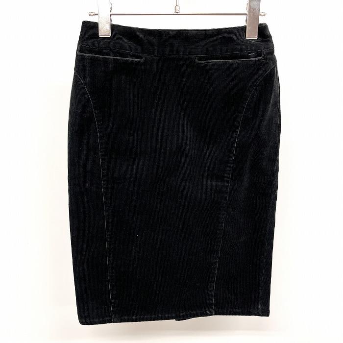 23区 DEUX 細畝 コーデュロイ タイトスカート 裏地無し