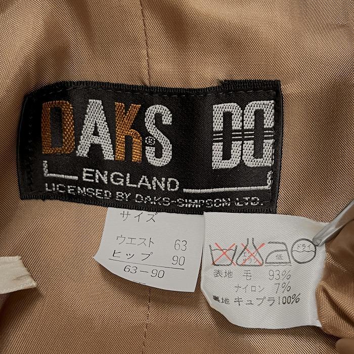 DAKS ダックス イングランド ENGLAND フレアスカート チェック DAKS ダックス イングランド ENGLAND フレアスカート チェック