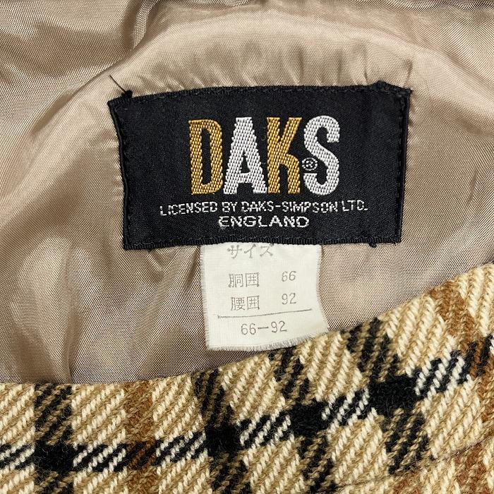 DAKS ダックス イングランド ENGLAND 微起毛 スカート チェック