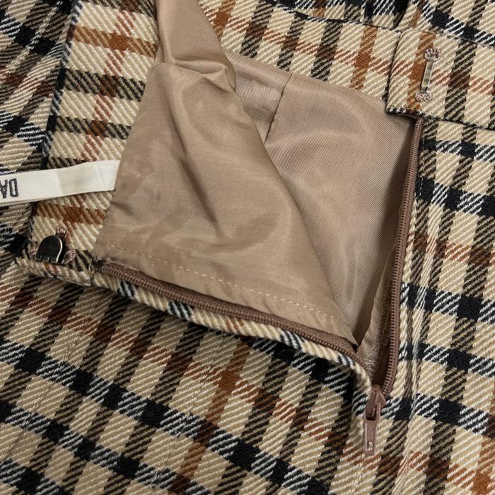 DAKS（ダックス） イングランド DAKS ENGLAND プリーツスカート